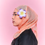Plumeria Hair Clip (10cm/ 6cm)