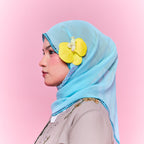 Orchid Hair clip 10 cm