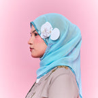 Orchid Hair clip 10 cm