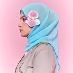 Orchid Hair clip 10 cm