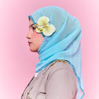 Orchid Hair clip 10 cm