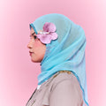 RIMBUNKL Orchid Hair clip 10 cm