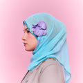 Orchid Hair clip 10 cm