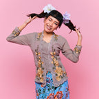 Kebaya Top Nori Corak - Top Only