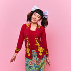 Kebaya Top Nori Corak - Top Only