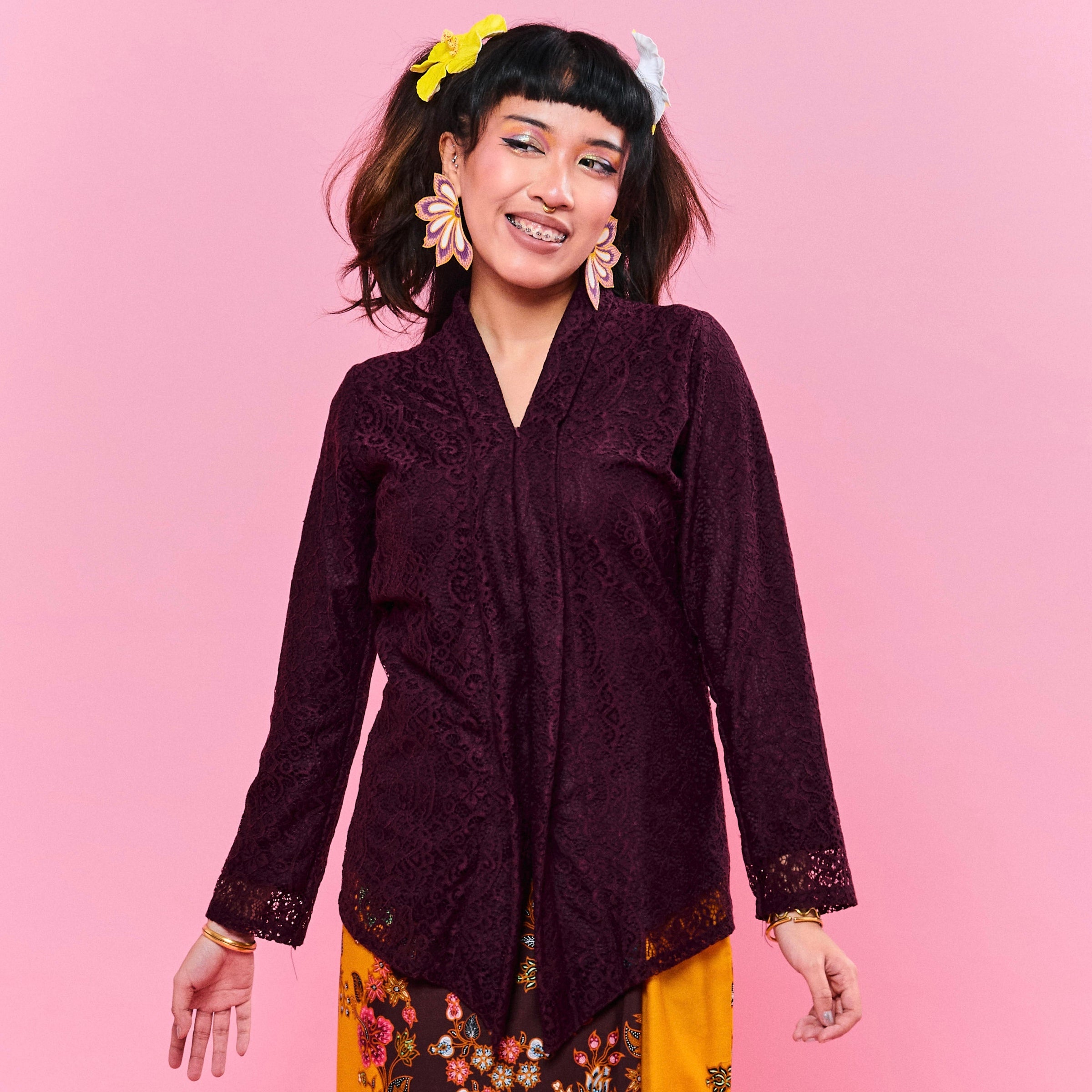 KEBAYA TOP LAILA - Top Only