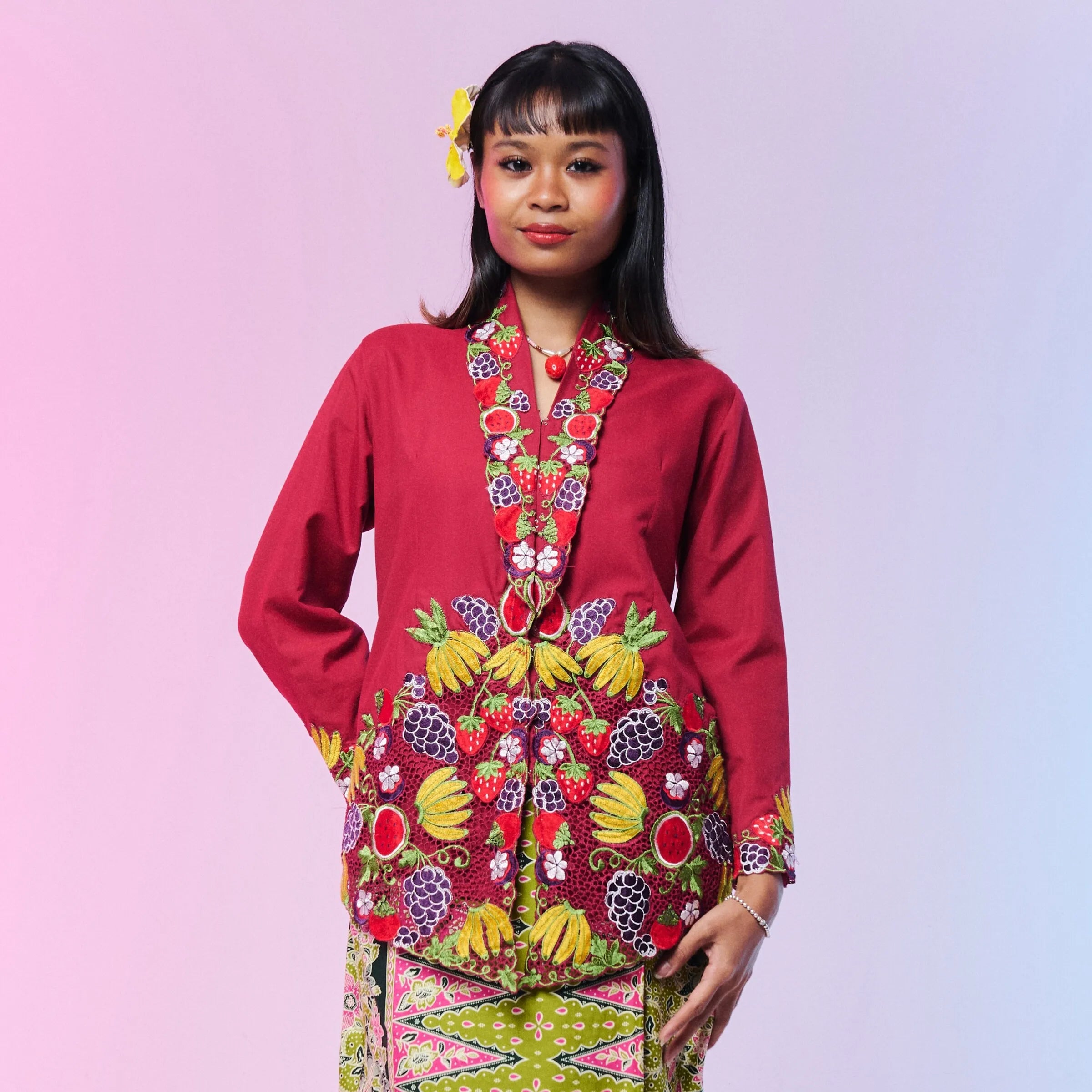 Kebaya FRUITY new version - Top Only