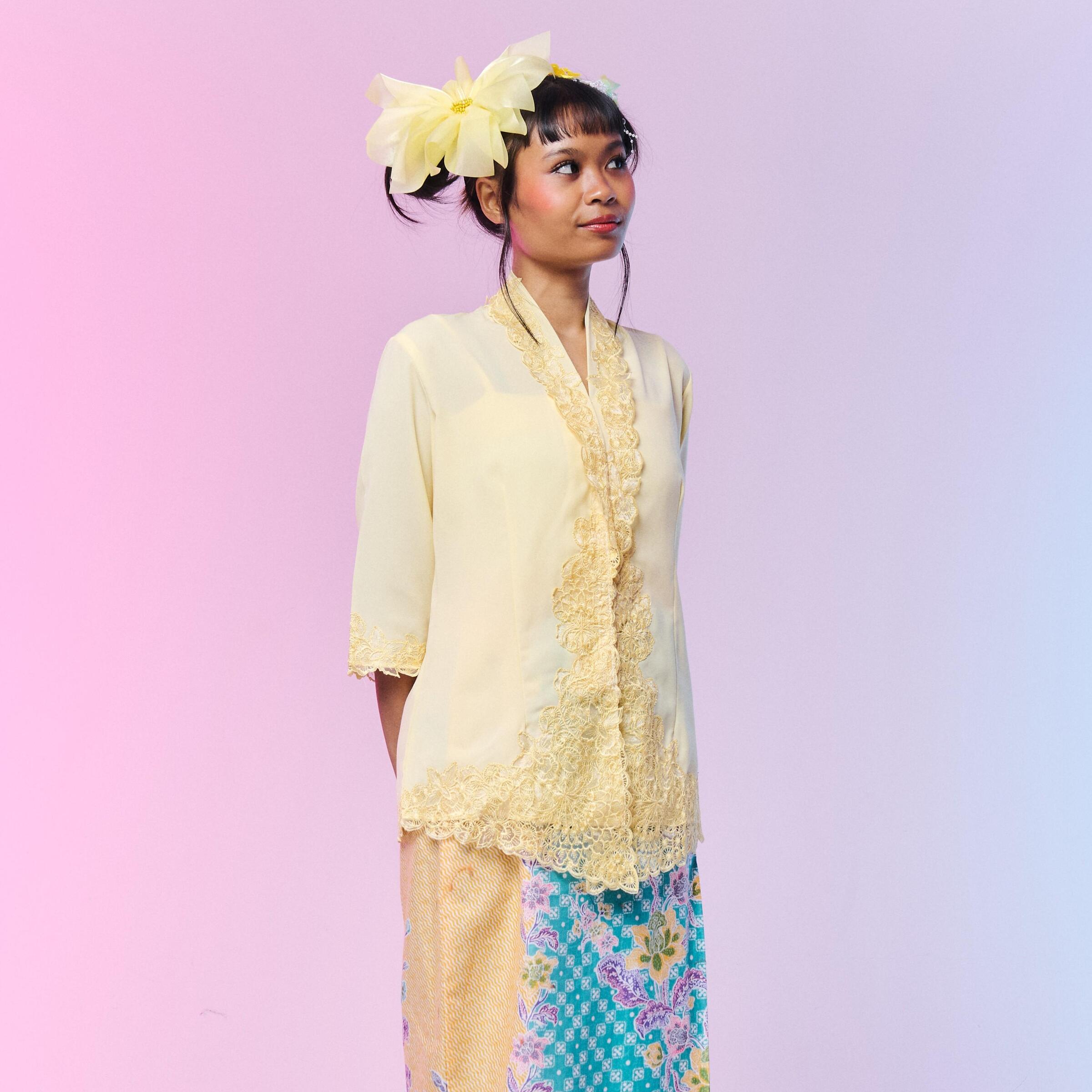 RIMBUNKL Kebaya Kitty (Top Only)