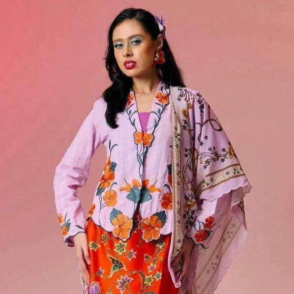 Kebaya Bunga Raya - Top Only
