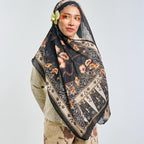Shawl Batik Bunga Raya Premium