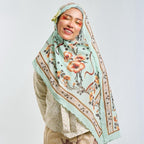 Shawl Batik Bunga Raya Premium