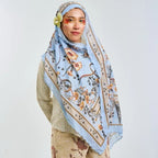 Shawl Batik Bunga Raya Premium