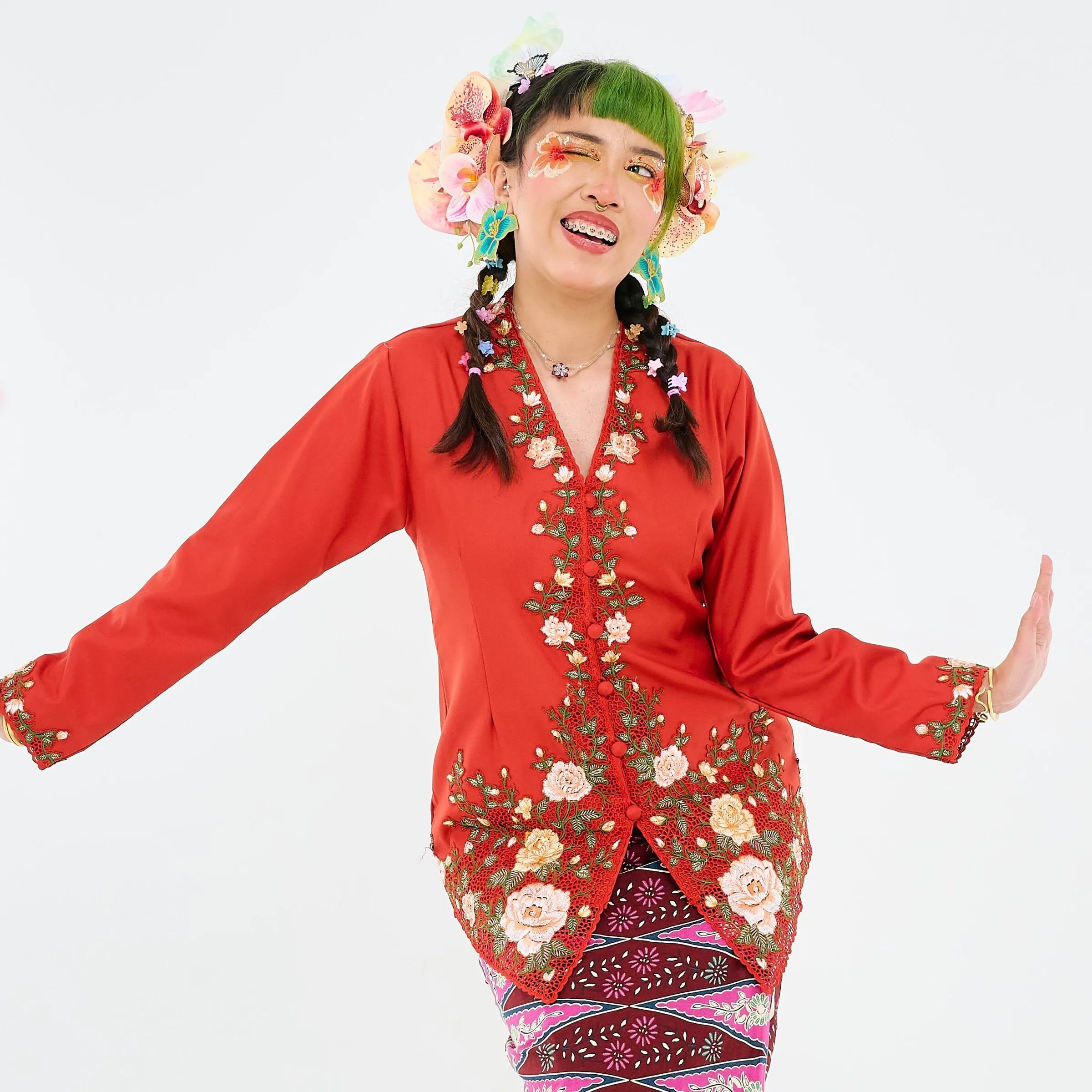 Kebaya Mawar - Top Only