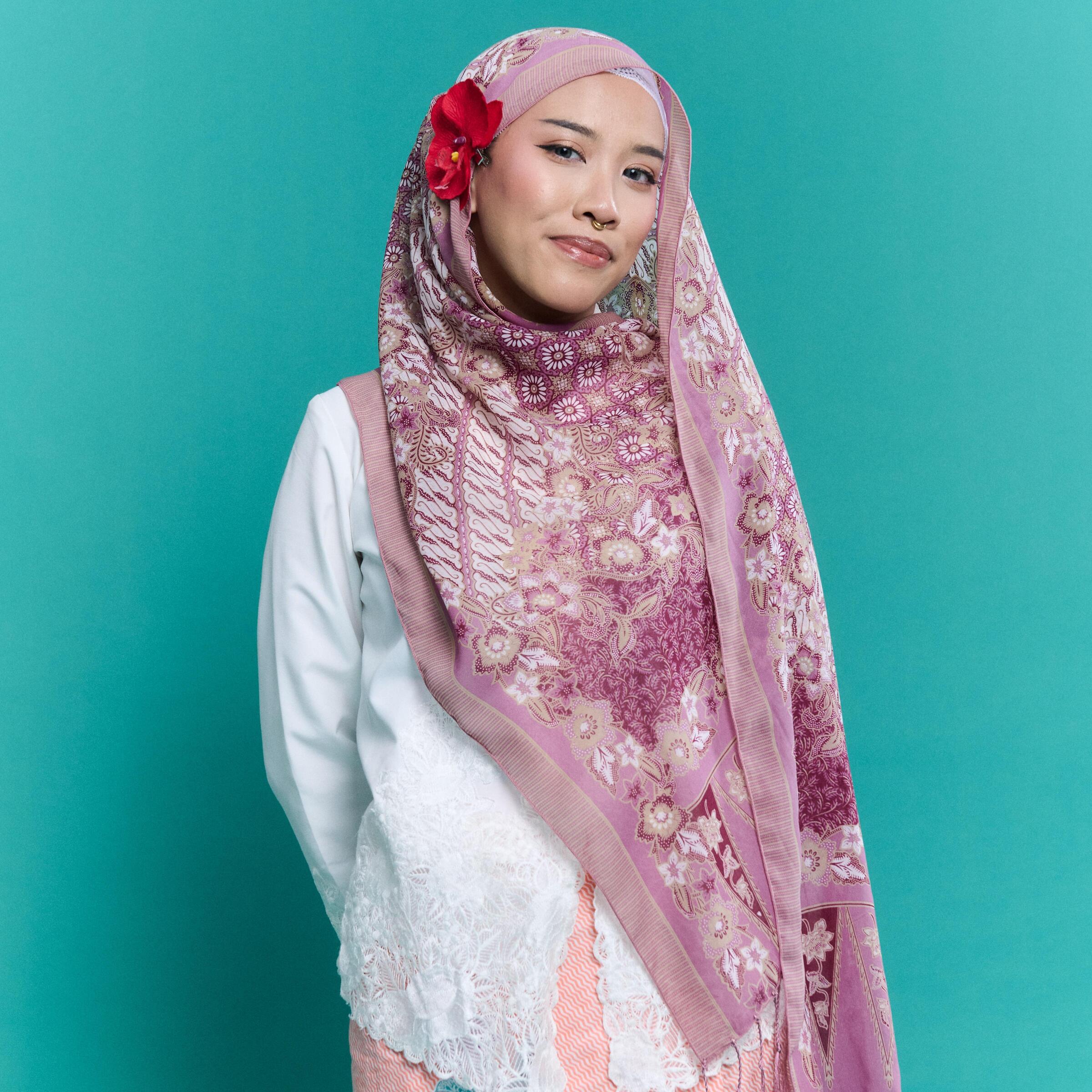 RIMBUNKL Batik Shawl with Fringe 2