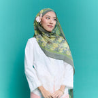 Batik Shawl with Fringe 2