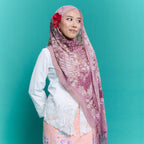 Batik Shawl with Fringe 2