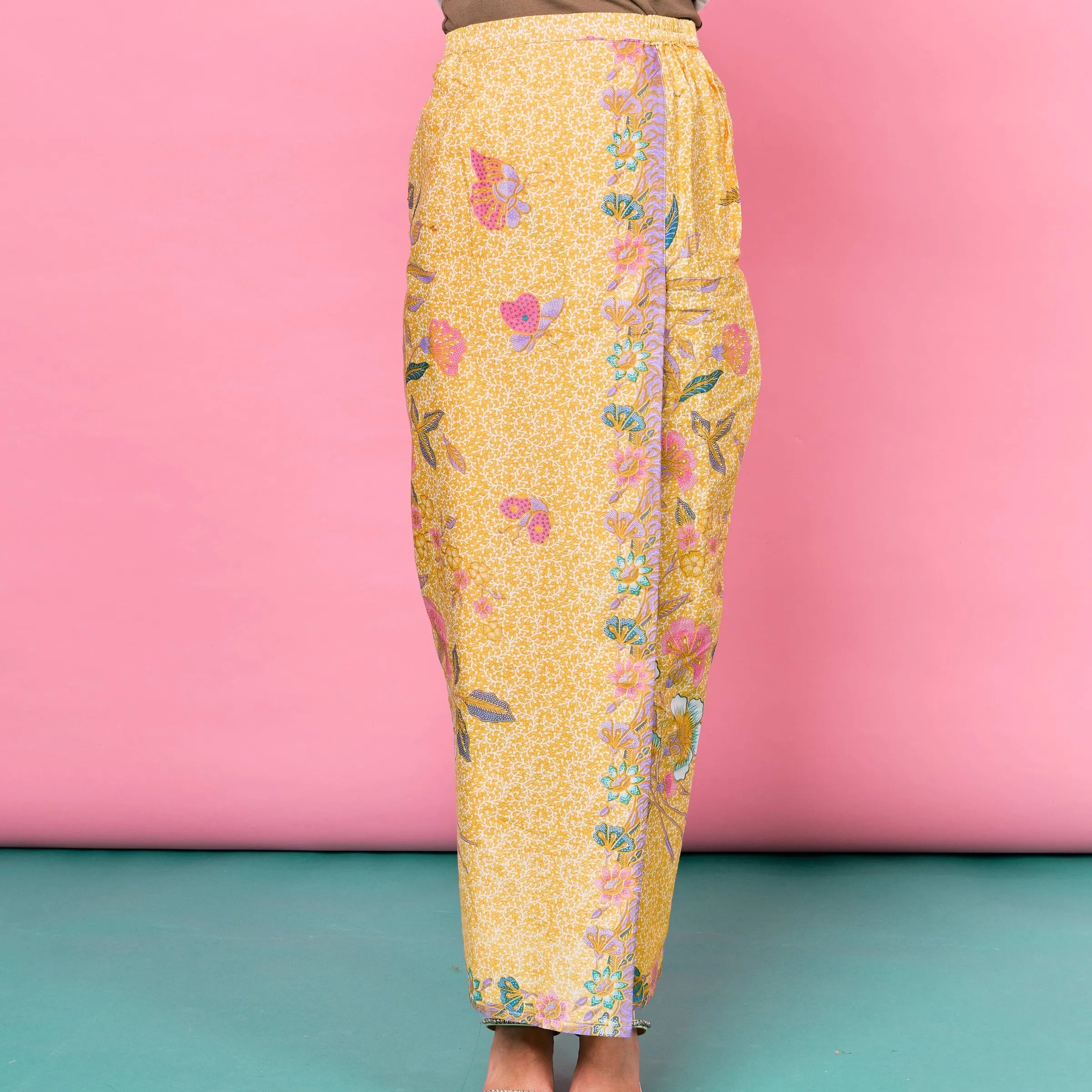 RIMBUNKL Skirt Batik Misty ( Skirt only)