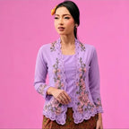 Kebaya Top Nori Corak - Top Only